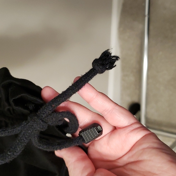 Cute Black Side Tie Capris Juniors size 13 - Picture 3 of 10